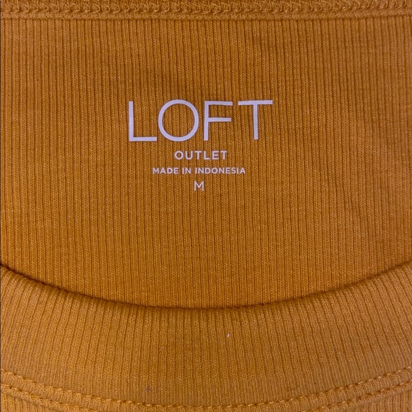 LOFT Ribbed Tank Medium - Picture 2 of 7